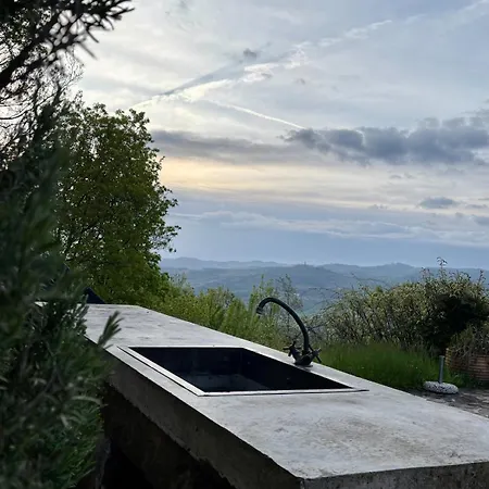 Luxury With Infinity Pool & Vineyard Views Bosia